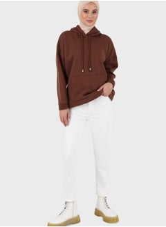 Refka by modanisa High Waist Denim Pants  - Image 4