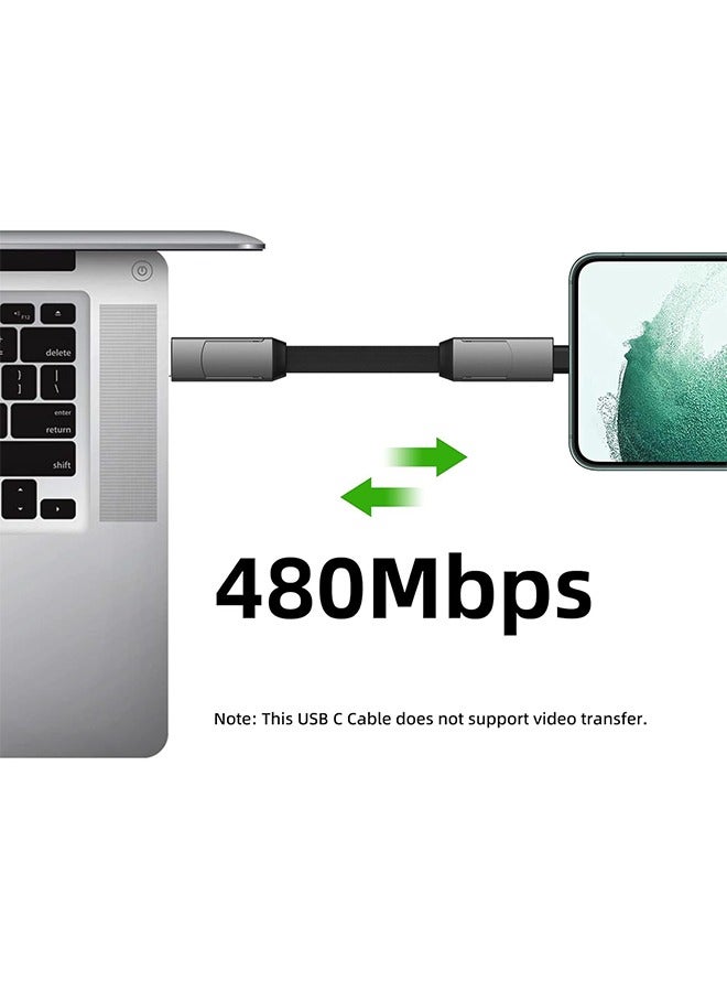 SUNDAREE كابل شحن متعدد الاستخدامات 4 في 1، سلسلة مفاتيح مغناطيسية من سبائك الزنك، شاحن سريع مع موصلات Type C/IP لأجهزة MacBook/الهواتف/iPad، شاحن محمول بتقنية PD بقوة 60 واط كهدية. - Image 4