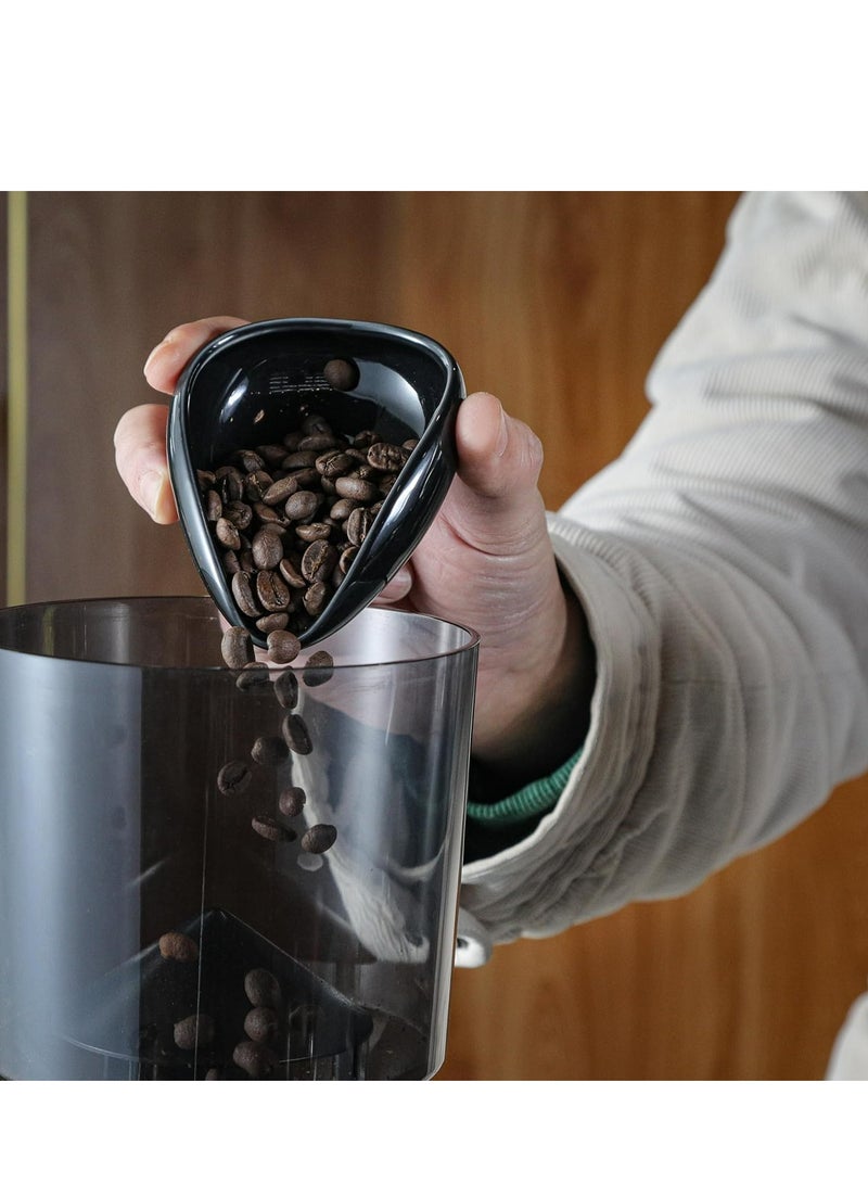 Bright Black Coffee Bean Dosing Cup  Spray Bottle Kit, Espresso Bar Accessories, Ceramic Dosing Tray for Coffee/Tea. - Image 4