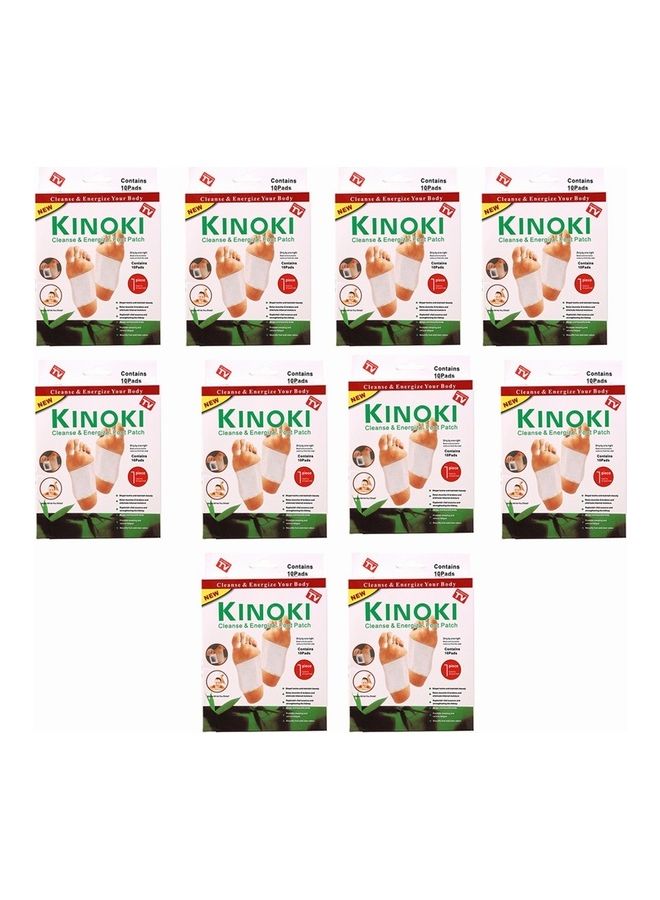 كينوكي لصقات تنظيف السموم للقدمين 10 علب - Image 1