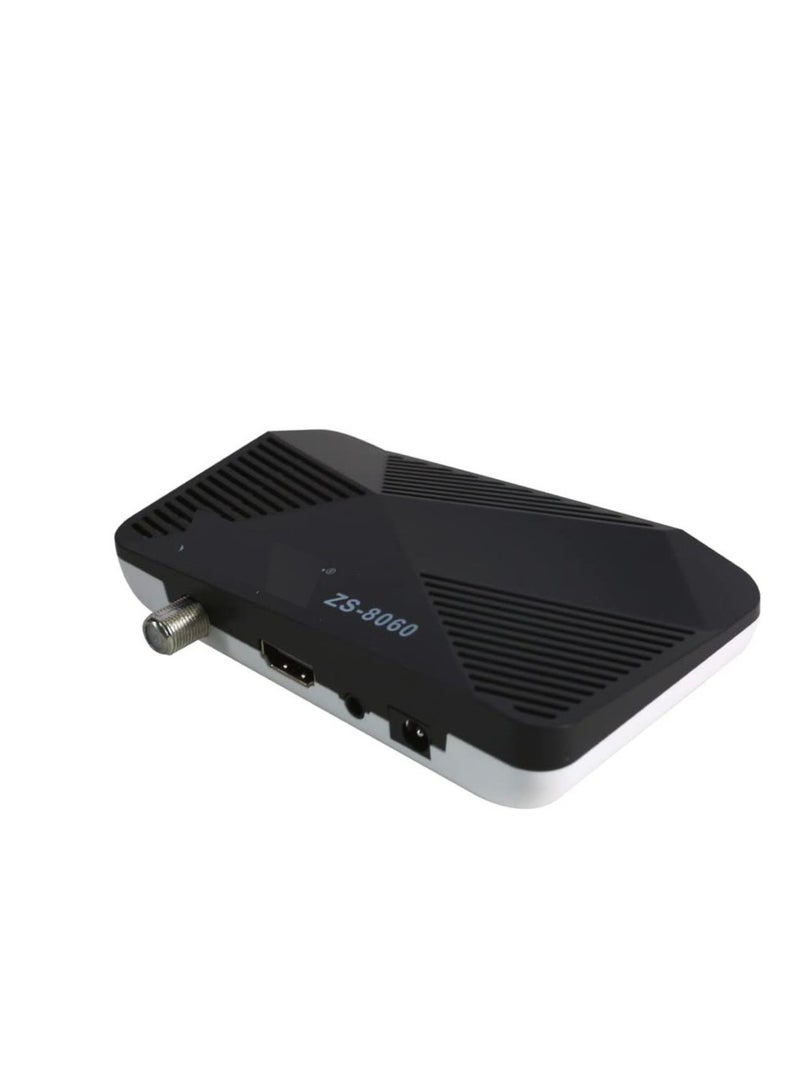 ZS-8060 Digital Satellite Receiver - Black  - Image 1