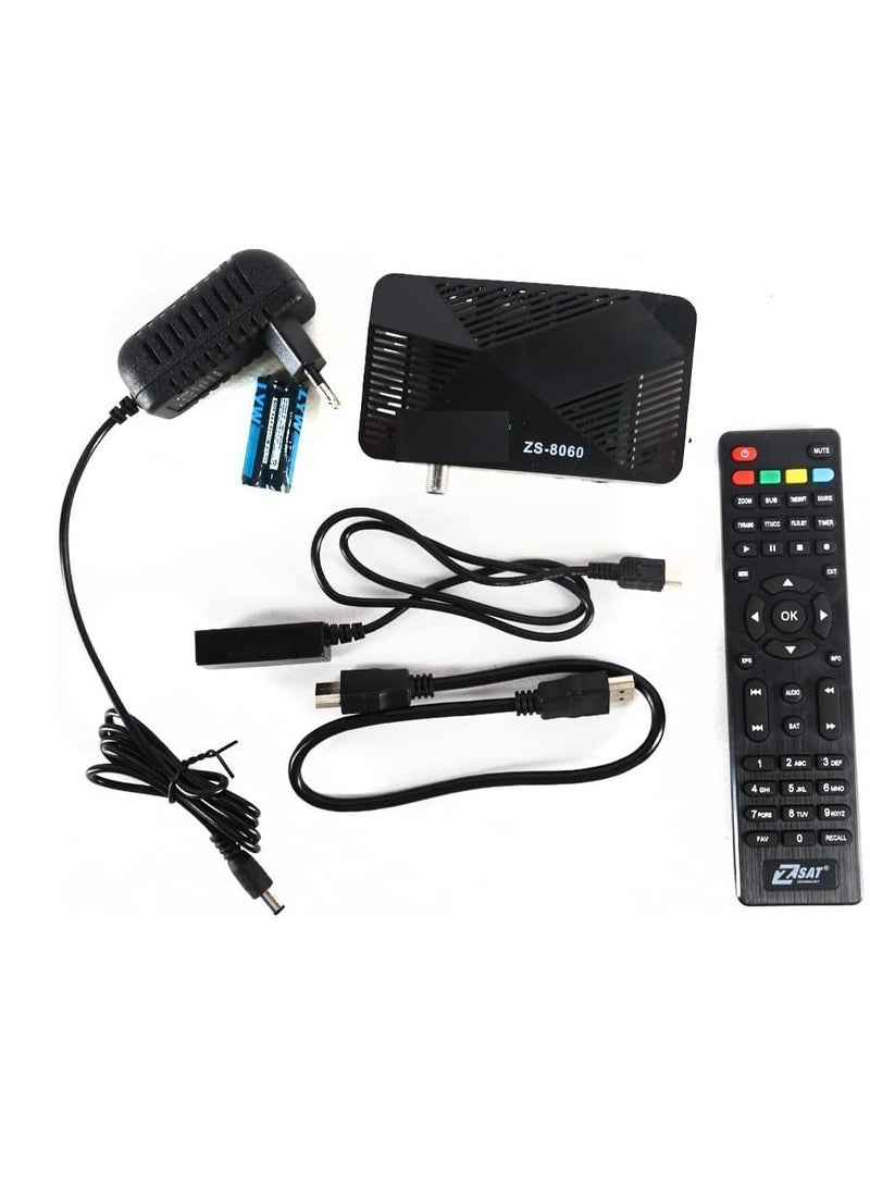 ZS-8060 Digital Satellite Receiver - Black  - Image 2