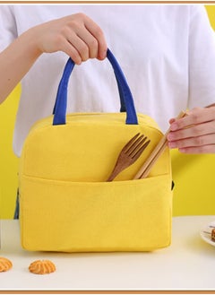 KASTWAVE Lunch Bag, with Wide Open Insulated Cooler, Reusable Thermal Tote, Thermal Leak-Proof Cute Duck Hand Meal Bag for School, Work, for Kids, Yellow  - Image 3