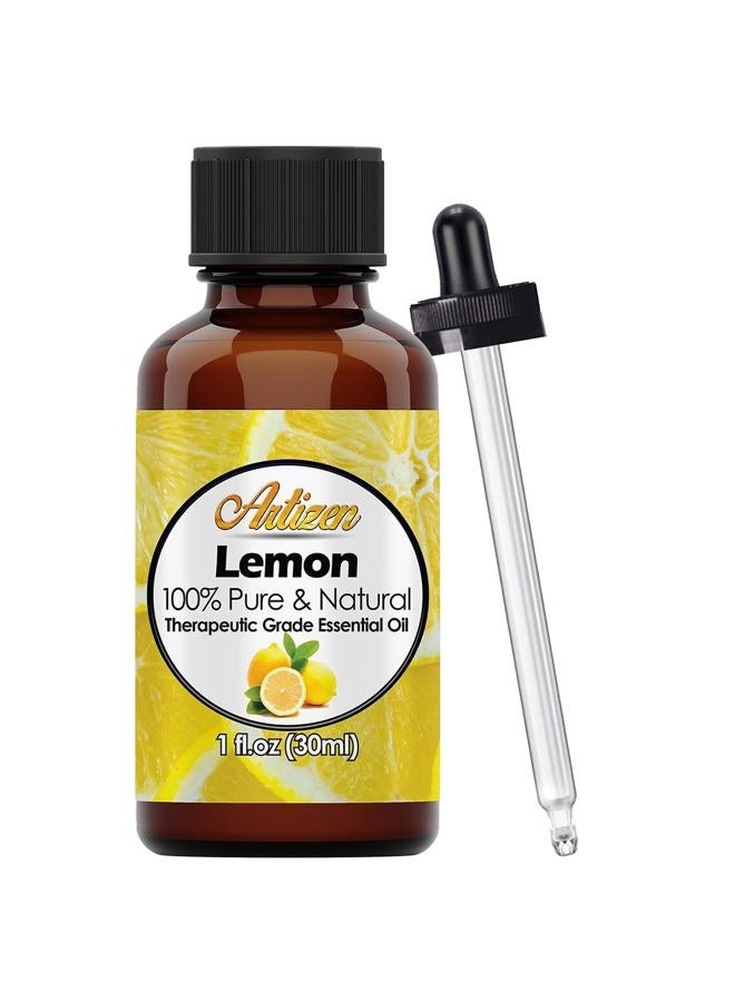 Artizen 30ml Oils - Lemon Essential Oil - 1 Fluid Ounce - Image 1