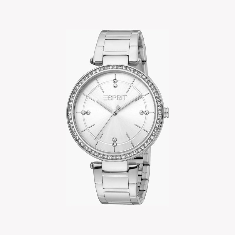 ESPRIT Women's Silver Stainless Steel Watch, Silver Dial|ES1L310M0045 - Image 1