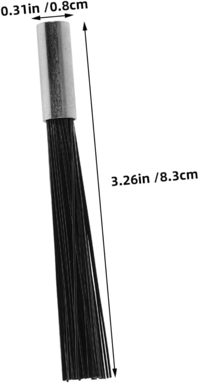 PRETYZOOM 2pcs Engine Carbon Brush High-Efficiency Carbon Deposits Cleaning Tool for Car Engine Cylinder Professional Detail Brush for Interior Car Cleaning - Image 2