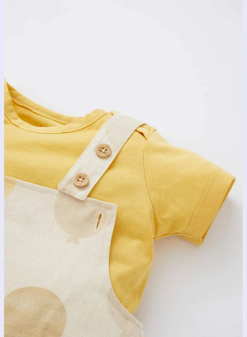 ديفاكتو 2 Pack BabyBoy Regular Fit Bike Neck Short Sleeve Set