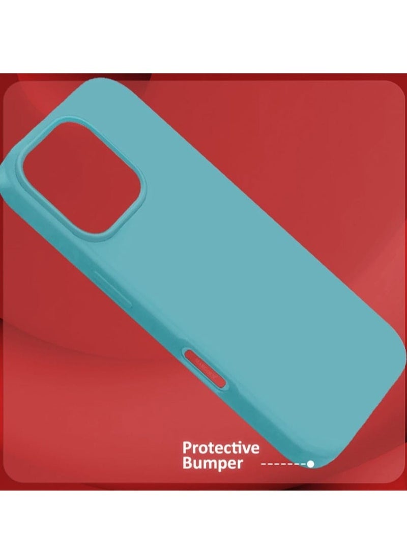 JAJEEK "Liquid Silicone Case for iPhone 16 Pro - Ultra Slim Design, Soft Anti-Scratch Microfiber Lining & Drop Protection" - Image 5