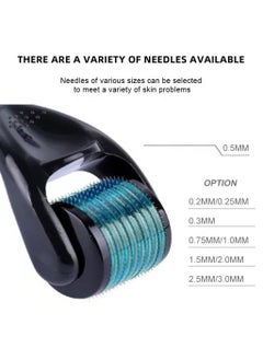 PRIME Derma Roller 1 mm Hair Growth Titanium 540 Needle Skin Roller  - Image 5