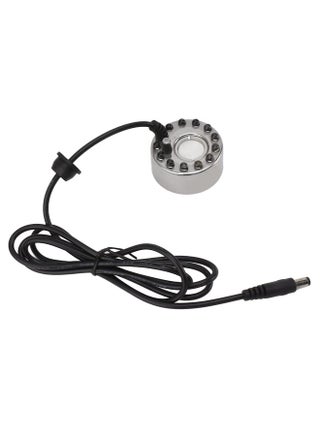 Color 12 LED Mist Maker Fogger Water Fountain Pond Fog Atomizer Humidifier with DC 5V Interface for Water Fountain Pond Rockery Fishtank - pzsku/Z2B0F3C8184F5EEAE6AC0Z/45/1746213943/291bd4da-1e92-4b84-8a56-4fd53db1904d