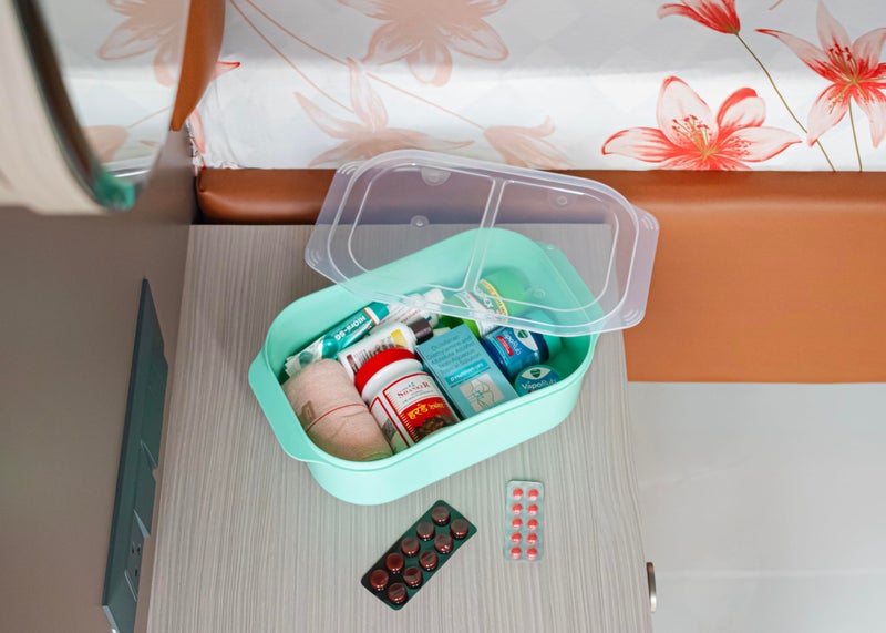 HAPPI Multipurpose Plastic Airtight Masala Box for Kitchen, Fridge Storage Containers Spice, Grocery, Dry Fruits, Vegetable Food Storage Box (3000 ml - Sea Green) - Image 3