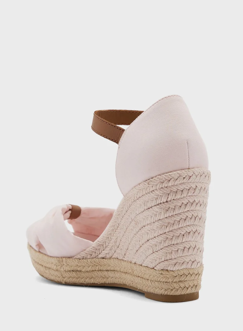 TOMMY HILFIGER Basic Open Toe High Wedge Sandals