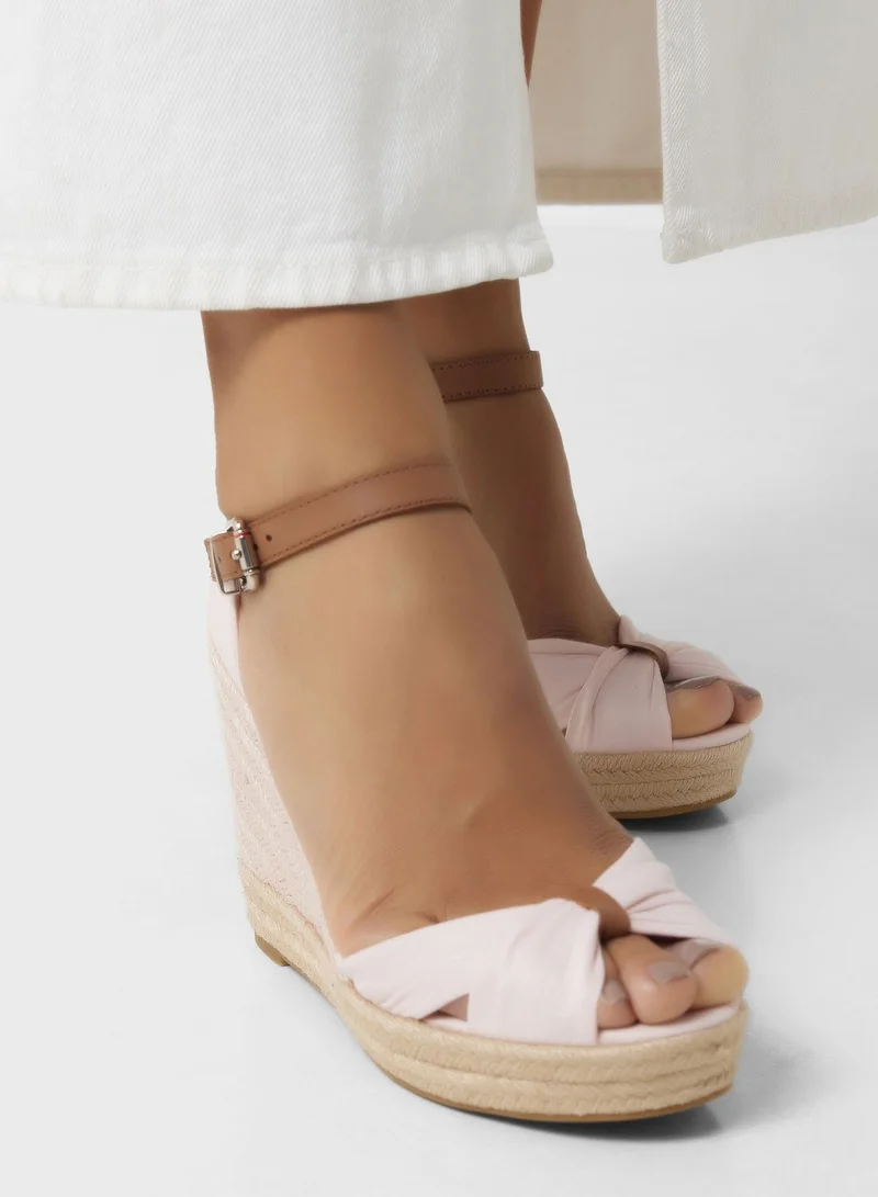 TOMMY HILFIGER Basic Open Toe High Wedge Sandals