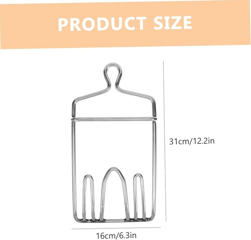 خطافات اللحوم المصنوعة من الفولاذ المقاوم للصدأ لتجهيز الدواجن وملحقات المطبخ - Image 3