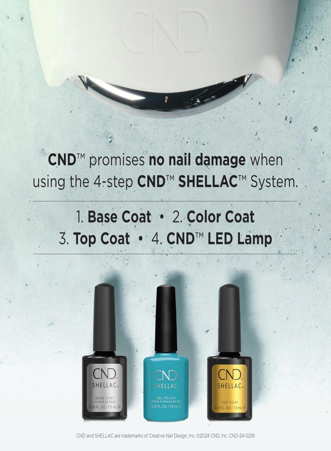 CND Shellac™ Gel Polish No Wipe Top Coat, 0.42 fl oz. - Image 5