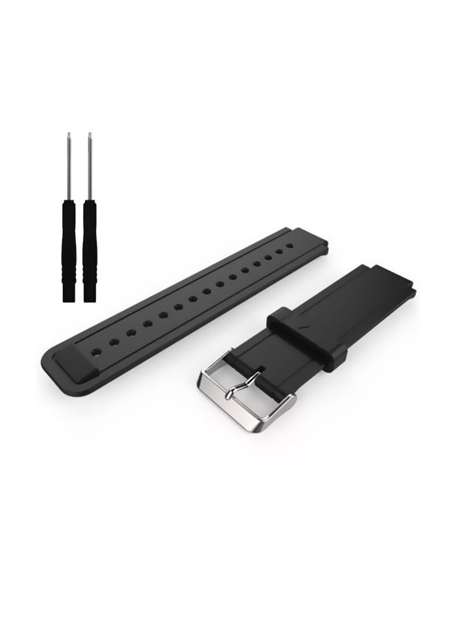 NIBEMINENT Replacement Strap For Garmin Vivoactive Smart Watch Black - Image 5