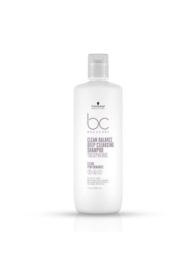 Schwarzkopf BC BONACURE Deep Cleansing Micellar Shampoo, 33.8-Ounce - Image 1