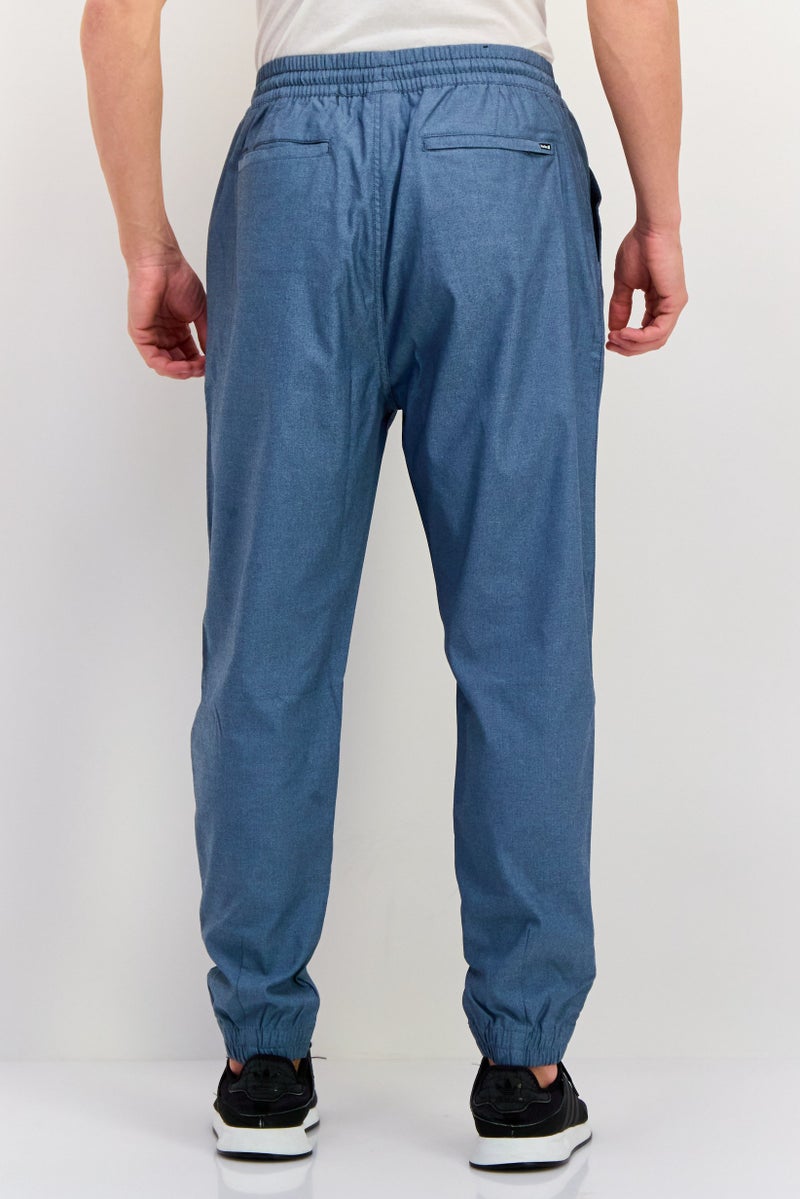 Hurley Men Straight Fit Training Jogger Pants, Slate Blue  - Image 2