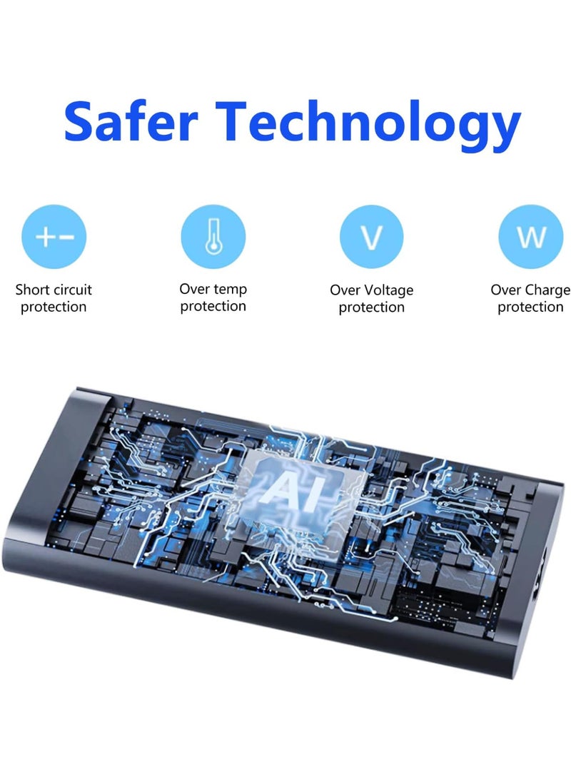 زيكسين شاحن لابتوب بقوة 150 واط لأجهزة HP ZBook (طرازات 15، 16، 17، 15U، 15V من الجيل G3 إلى G9)، وFury (15، 17)، وStudio (G3-G9)، وPower (G7-G10)، وOMEN (15، 17)، وPavilion Gaming (15، 17) ومحطات العمل المتنقلة. - Image 3