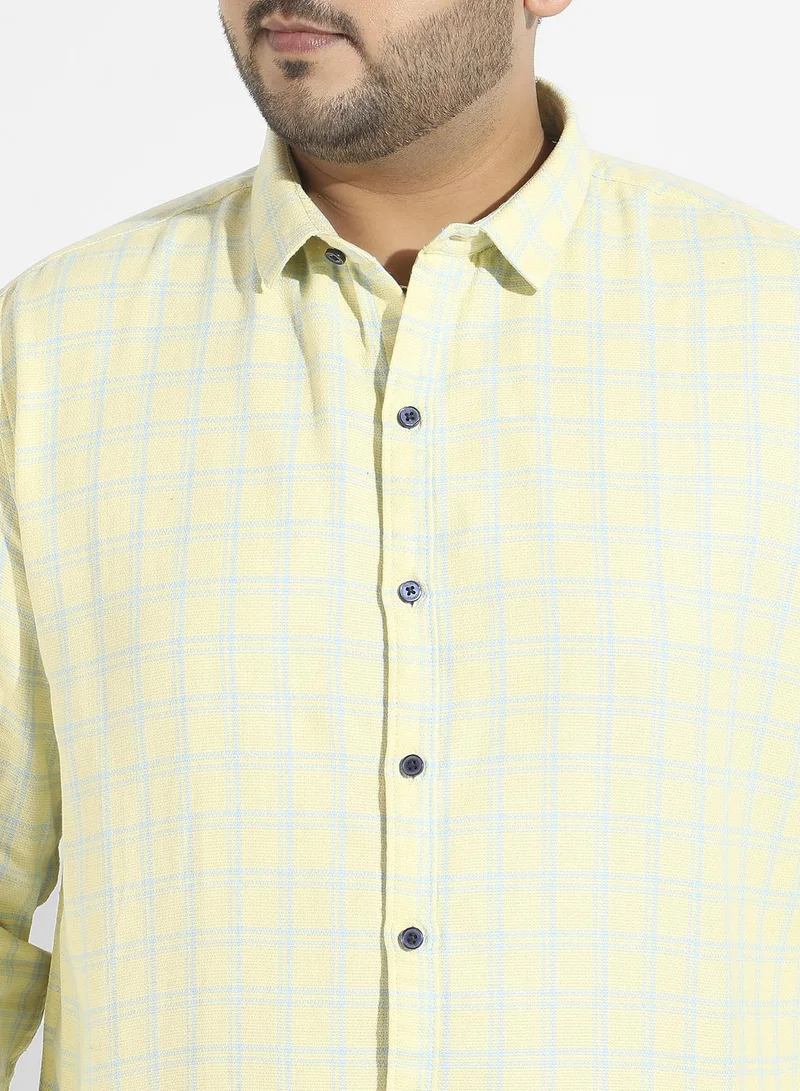 Instafab Plus Tartan Plaid Shirt