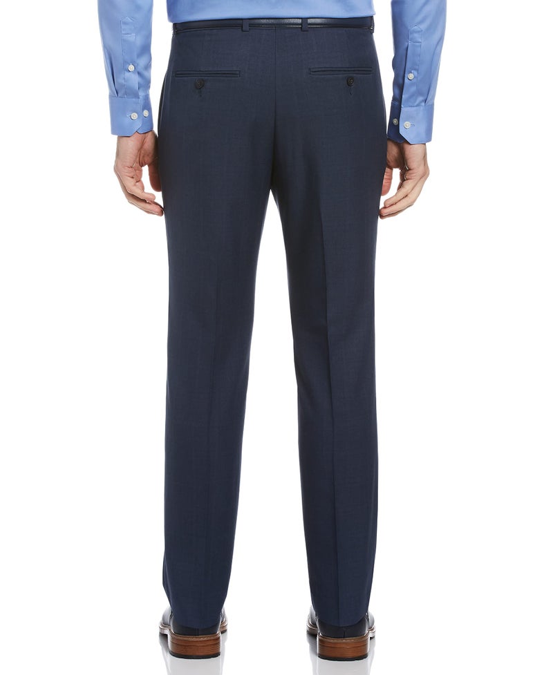 Perry Ellis Men's Modern Fit Performance Pant, Mood Indigo, 34W x 30L - Image 2