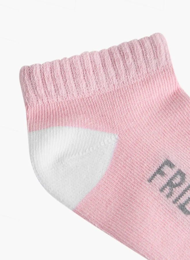 Flora Bella By Shoexpress Girls Assorted Ankle Length Socks - Set of 7
