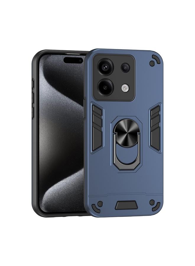 Case For Xiaomi Redmi Note 13 Pro Shockproof Metal Ring Holder Phone Case
