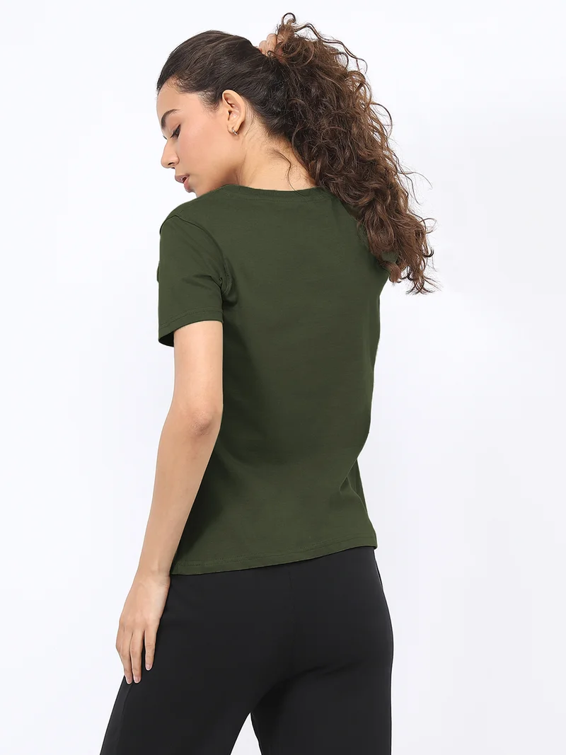نوبيرو Nobero Women Graphic Printed T-shirt