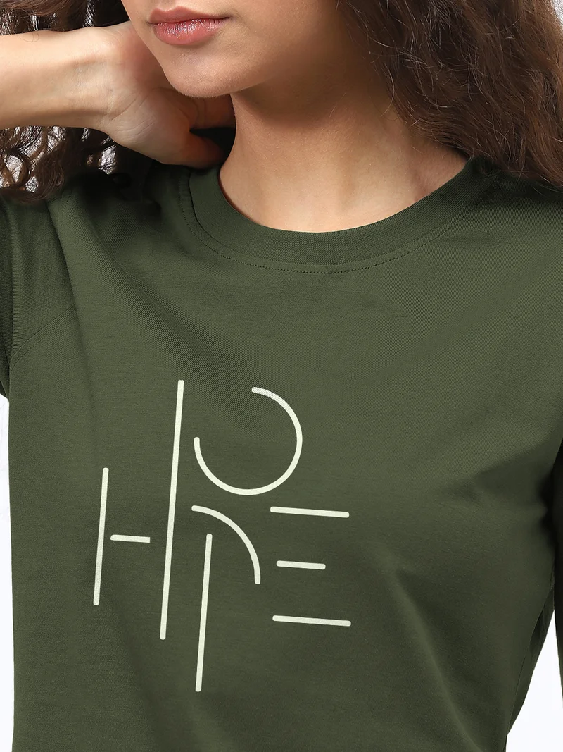 Nobero  Nobero Women Graphic Printed T-shirt for Women | Best Price UAE