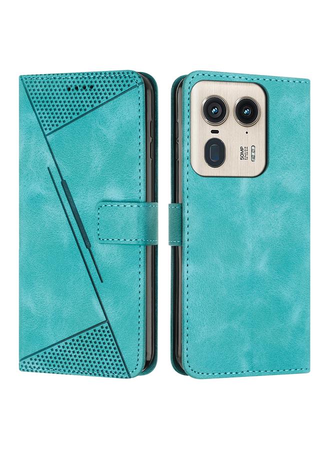 erorex Case For Motorola Moto X50 Ultra Dream Triangle Leather Phone Case with Lanyard - Image 1