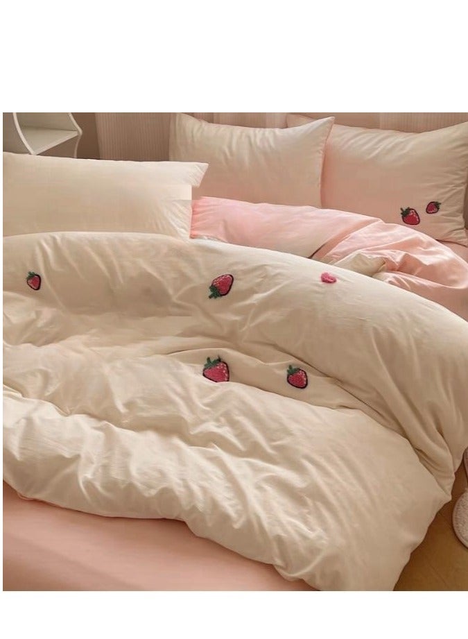 Bed Sheet Style — High End Cartoon Pattern  Pure Cotton Bedding Four Piece Set - Image 1