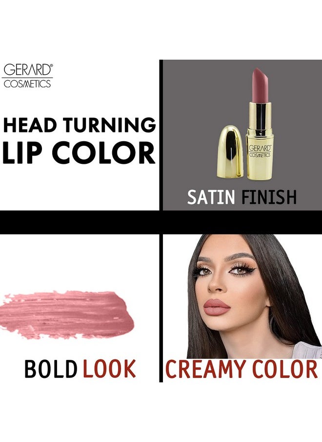 Gerard Cosmetics Lip Stick Vintage Rose Lipstick  - Image 5