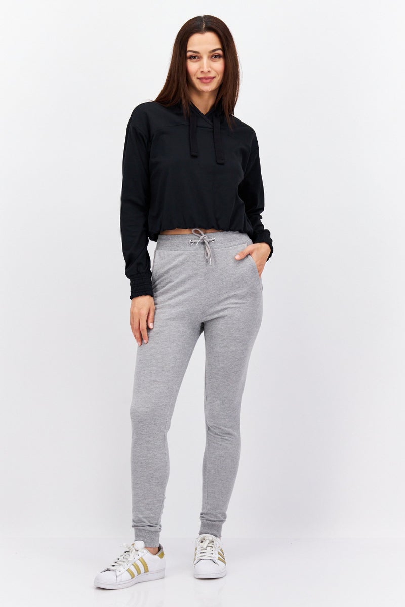 PUMA Women Sportswear Fit Training Sweatshirt, Black - Image 3