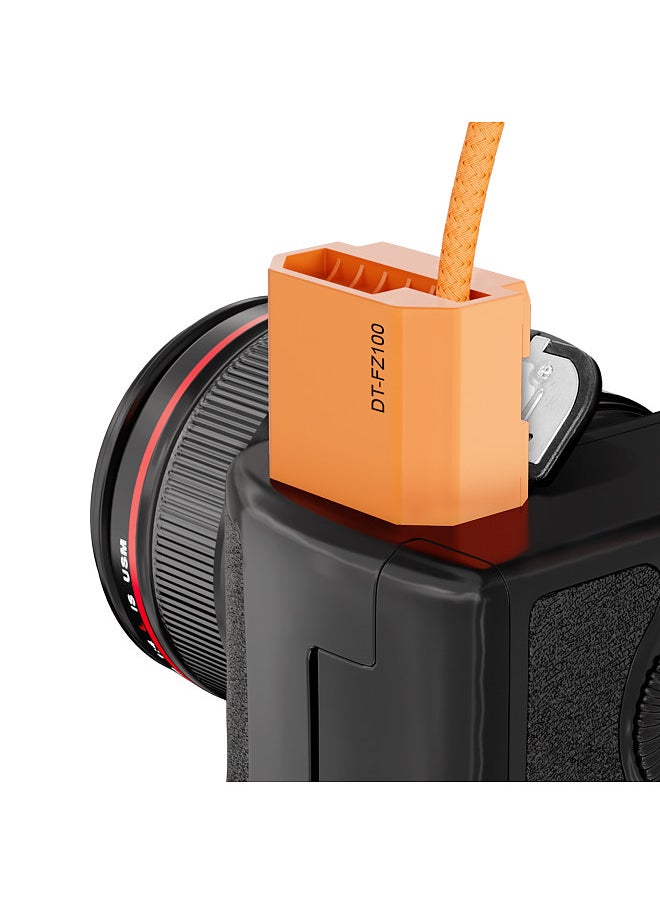 ZGCINE PD-LPE6 Type-C to LP-E6NH Dummy Battery with Braided Wire DC Coupler Accessory  - Image 4