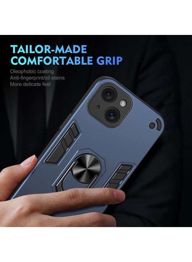 اس-توب جراب لهاتف iPhone 15 مزود بحلقة معدنية مقاومة للصدمات - Image 5