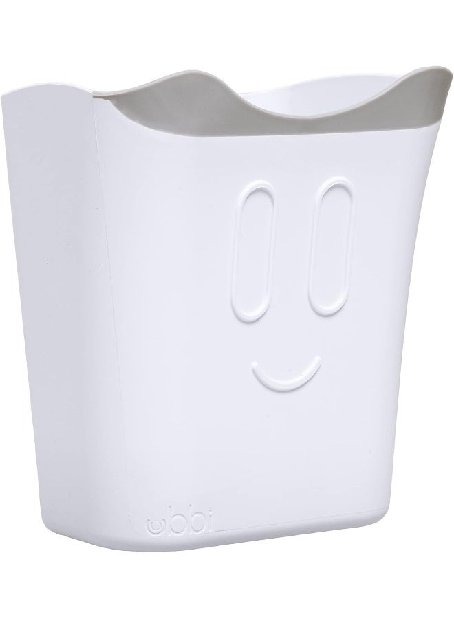 Ubbi Bath Rinse Cup for Babies & Toddlers, Baby Hair Rinse Cup, Newborn Bath Time Essential, Tear-Free Bath Accessory, White - Image 1