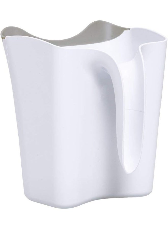 Ubbi Bath Rinse Cup for Babies & Toddlers, Baby Hair Rinse Cup, Newborn Bath Time Essential, Tear-Free Bath Accessory, White - Image 3