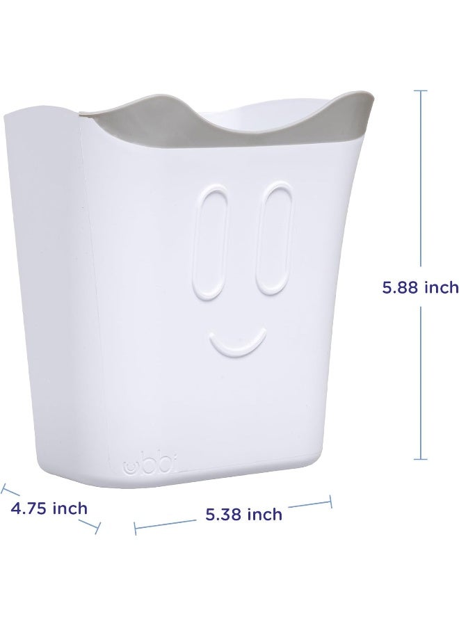 Ubbi Bath Rinse Cup for Babies & Toddlers, Baby Hair Rinse Cup, Newborn Bath Time Essential, Tear-Free Bath Accessory, White - Image 2