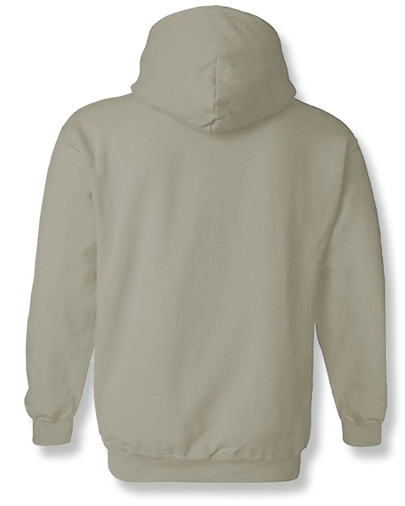 ADRO Fearless Printed Hoodie/Sweatshirt for Men (H22-M-FRL-CH_Beige_S) - Image 2