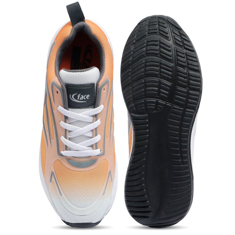 Face حذاء رافتار 07 للرجال - برتقالي - Image 3