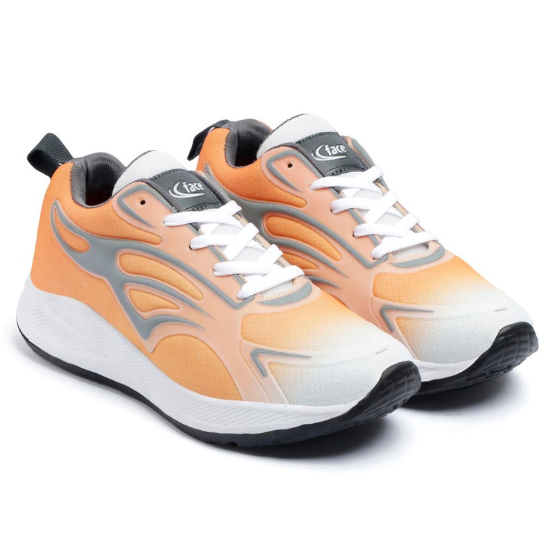 Face حذاء رافتار 07 للرجال - برتقالي - Image 4