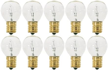 KOR S11N  Clear E17 Intermediate Base HiIntensity Light Bulbs 40 - Image 1