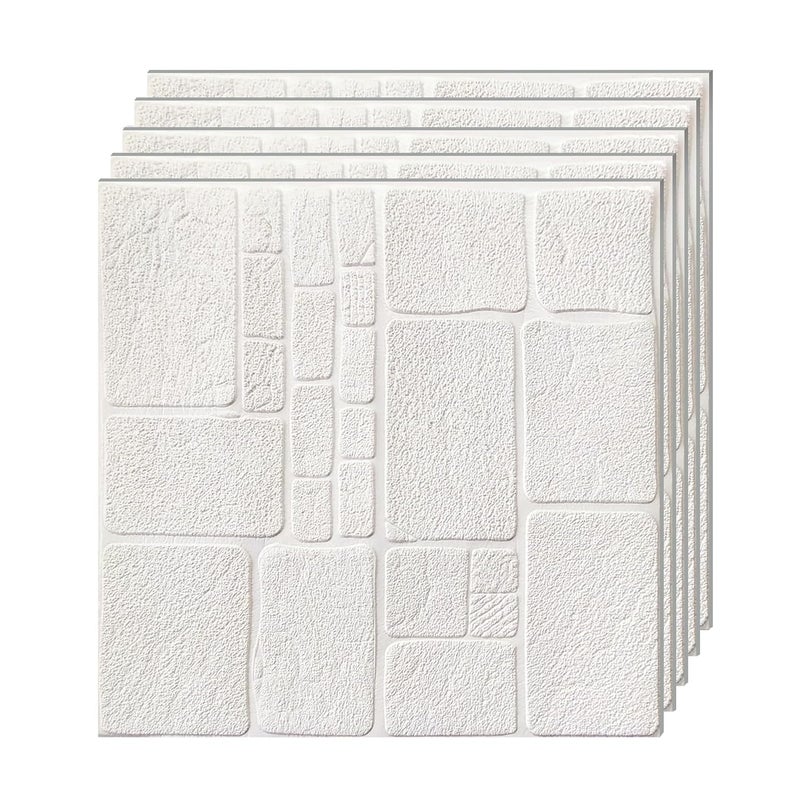 Barebeauty Wall Stickers Wallpaper PE Foam Brick Design DIY Decal (70 x 70 cm) 3D Frames PVC DIY Self Adhesive (Pack of 10) - Image 5