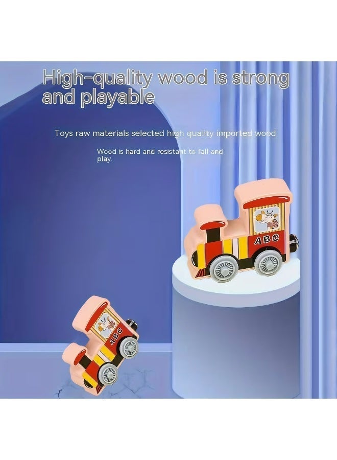 Wooden Sorting Train Toy Set for Kids – Marine/Animal/Fruit/Traffic Categorization Puzzle | Educational Learning Toy for Toddlers | Safe Non-Toxic Wood | Best Gift for Boys & Girls - Image 4