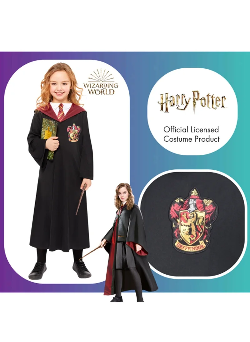 ريزكولر Child Hermione Robe Kit Costume, Official Harry Potter Girls' Wizarding World Outfit