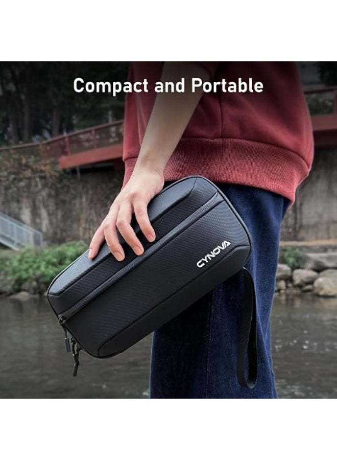 CYNOVA Carrying Case for DJI Osmo Action 6, PU Protective Storage Bag Compatible with Osmo Action 6 Adventure Combo & DJI Osmo Action 6 Accessories, Portable Travel Case - Image 3