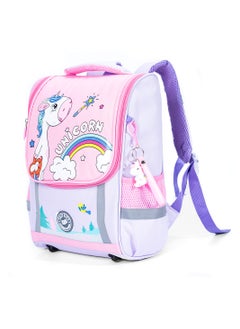 Eazy Kids School Bag Unicorn - Purple/Pink  - Image 3