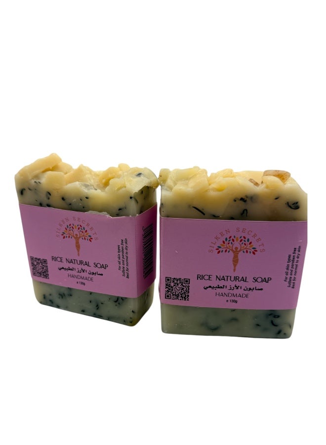 SILKEN SECRETS Rice natural soap - Image 3