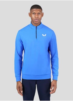 CASTORE Royal Blue Golf Classic Zip Mock  - Image 1