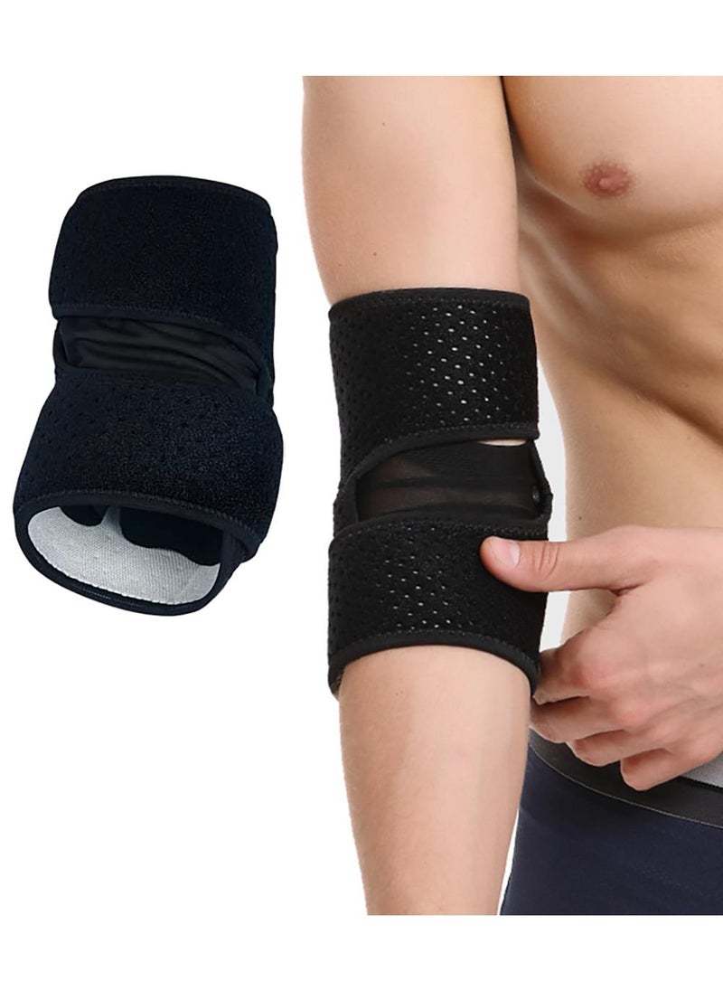 Sweet seven Adjustable Elbow Brace Tennis Compression Sleeve - Pain Relief for Golfer's & Tennis Elbow, Weightlifting, Tendonitis, Arthritis, Sports Injury Recovery - Men & Women  - Image 1